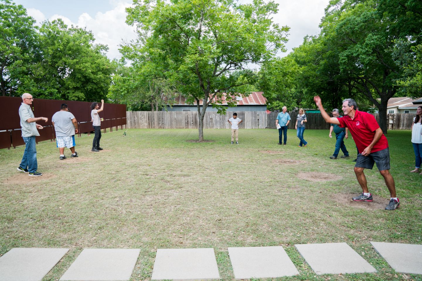 CG&S Employees in Group Activity