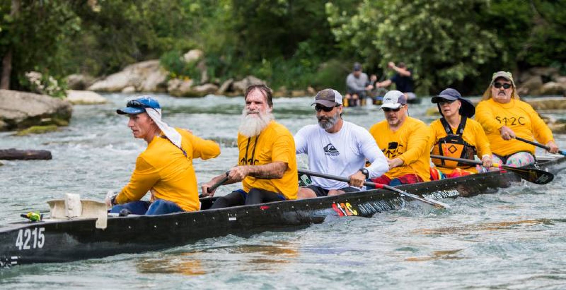 Ashley Landis Kayak Race