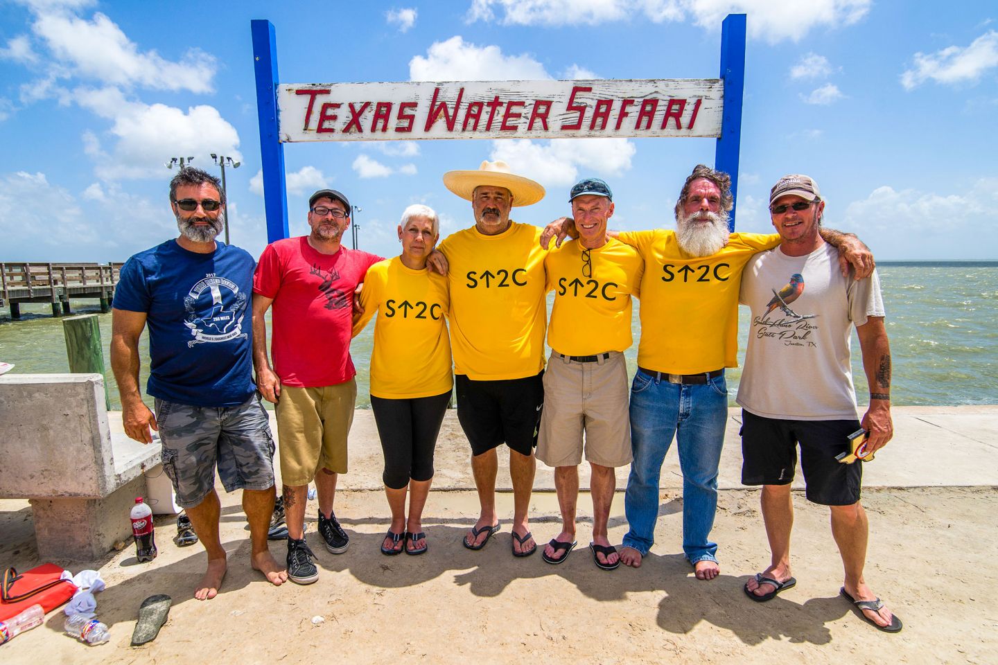 Group Photo at Texas Water Safari
