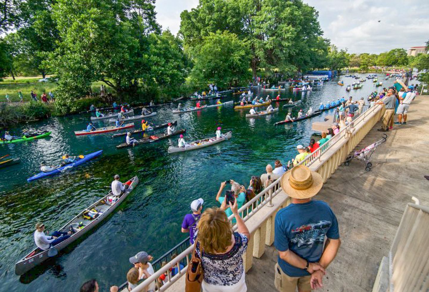 where does the texas water safari start