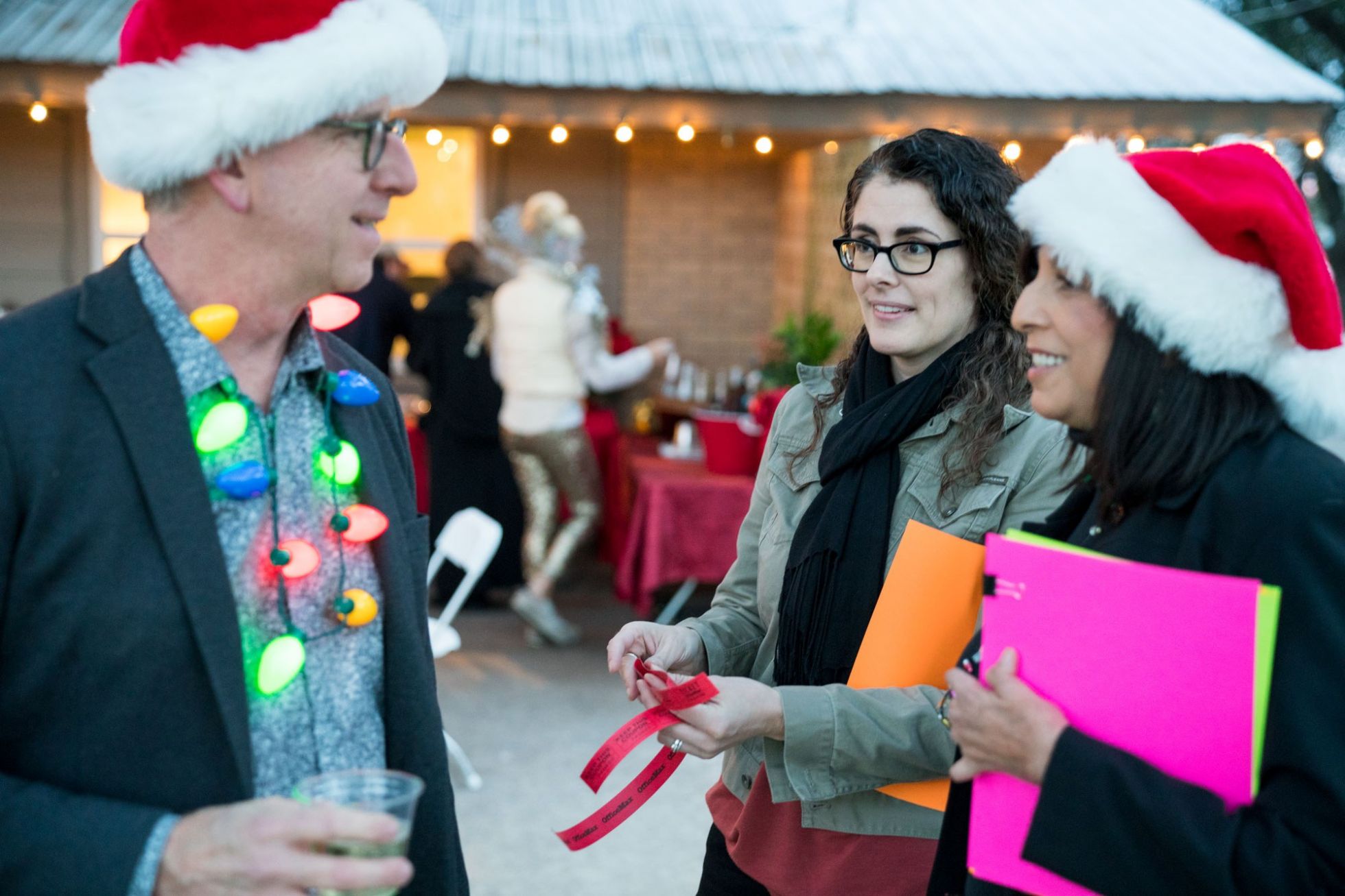 CG&S Employees at Company Holiday Party