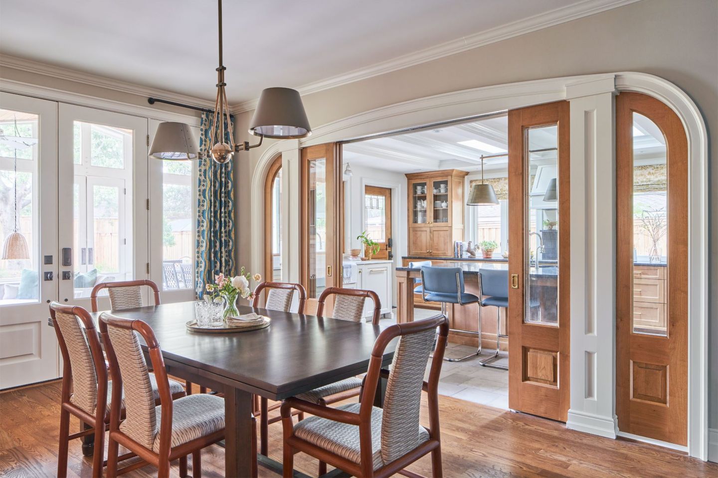 Open kitchen living