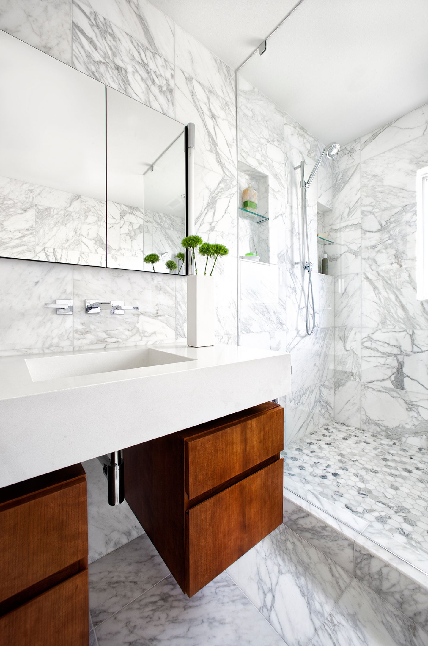 Marble Bathroom Makeover 1