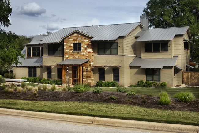 House With Zip Exterior Pre Renovation